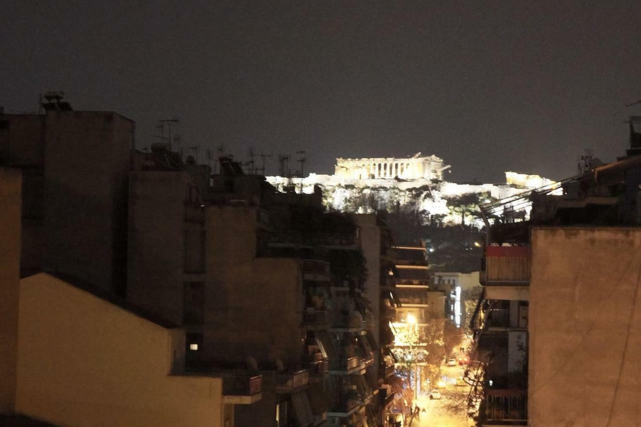 Comfy Apartment With Acropolis View Athen Exterior foto